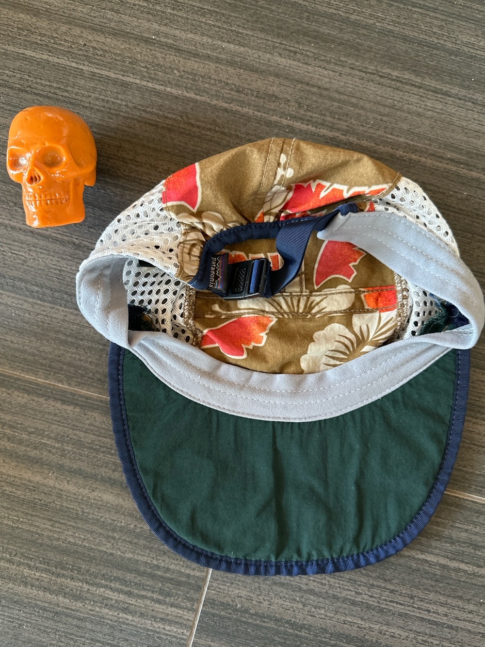 90s Patagonia mesh flower five panel hat - Picture 3 of 4